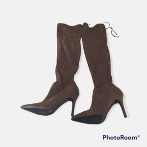 ALDO Suede Over Knee Boots. Size 8